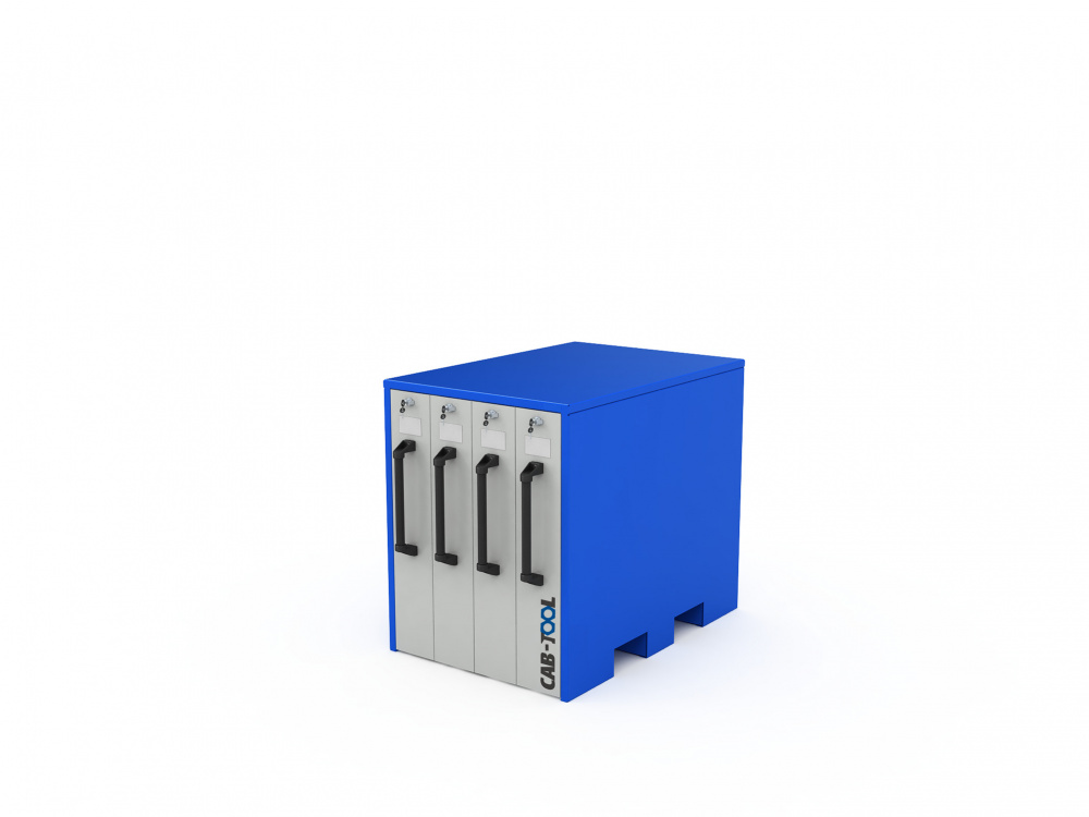Корпус шкафа для оснастки драйверный CAB-TOOL 1000X780 M/4S