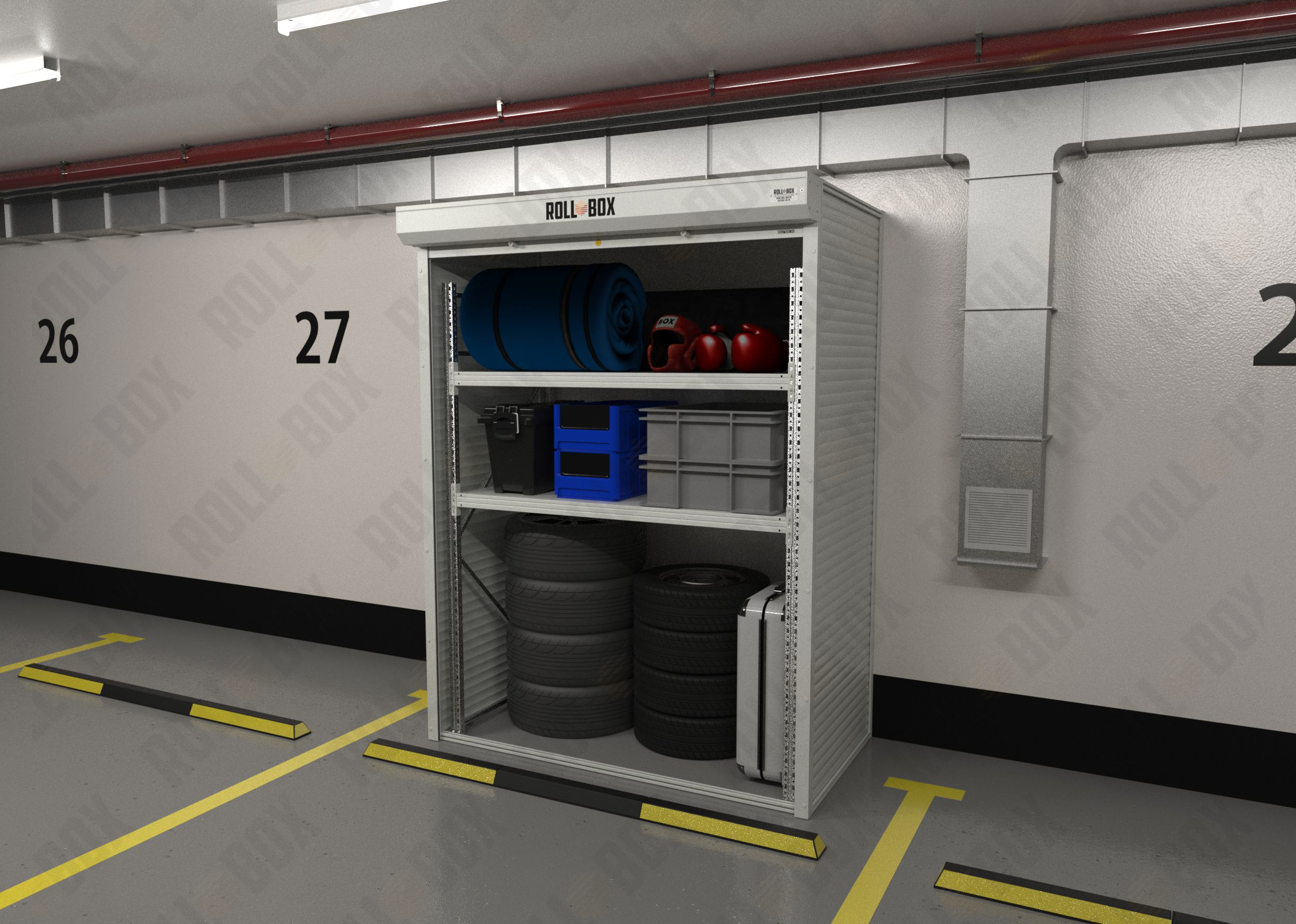 Купить шкаф роллетный roll‑box design 23.175.090-v1 от производителя