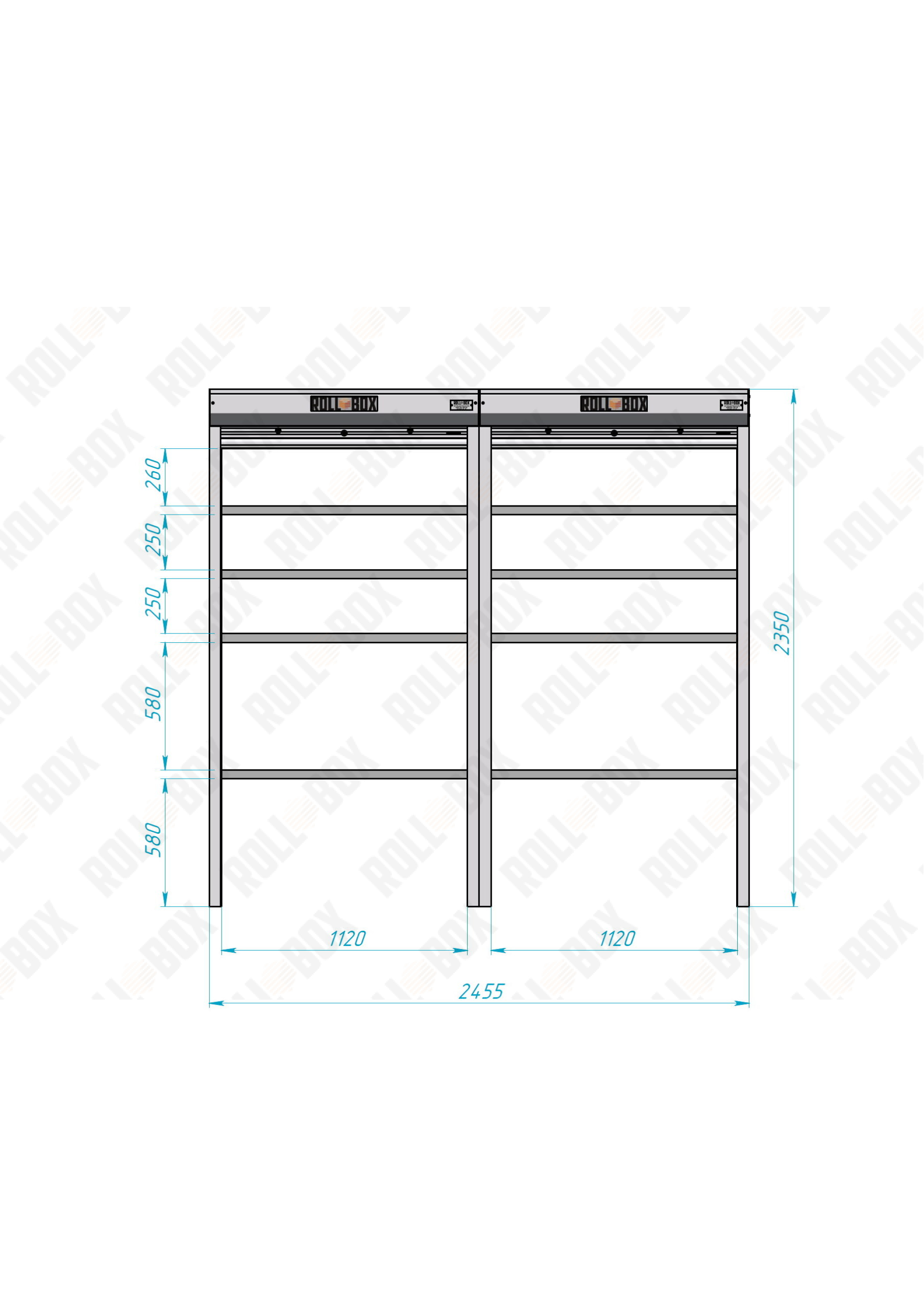 Купить роллетный шкаф roll-box simple plus 24.05.44.v1-2 от производителя