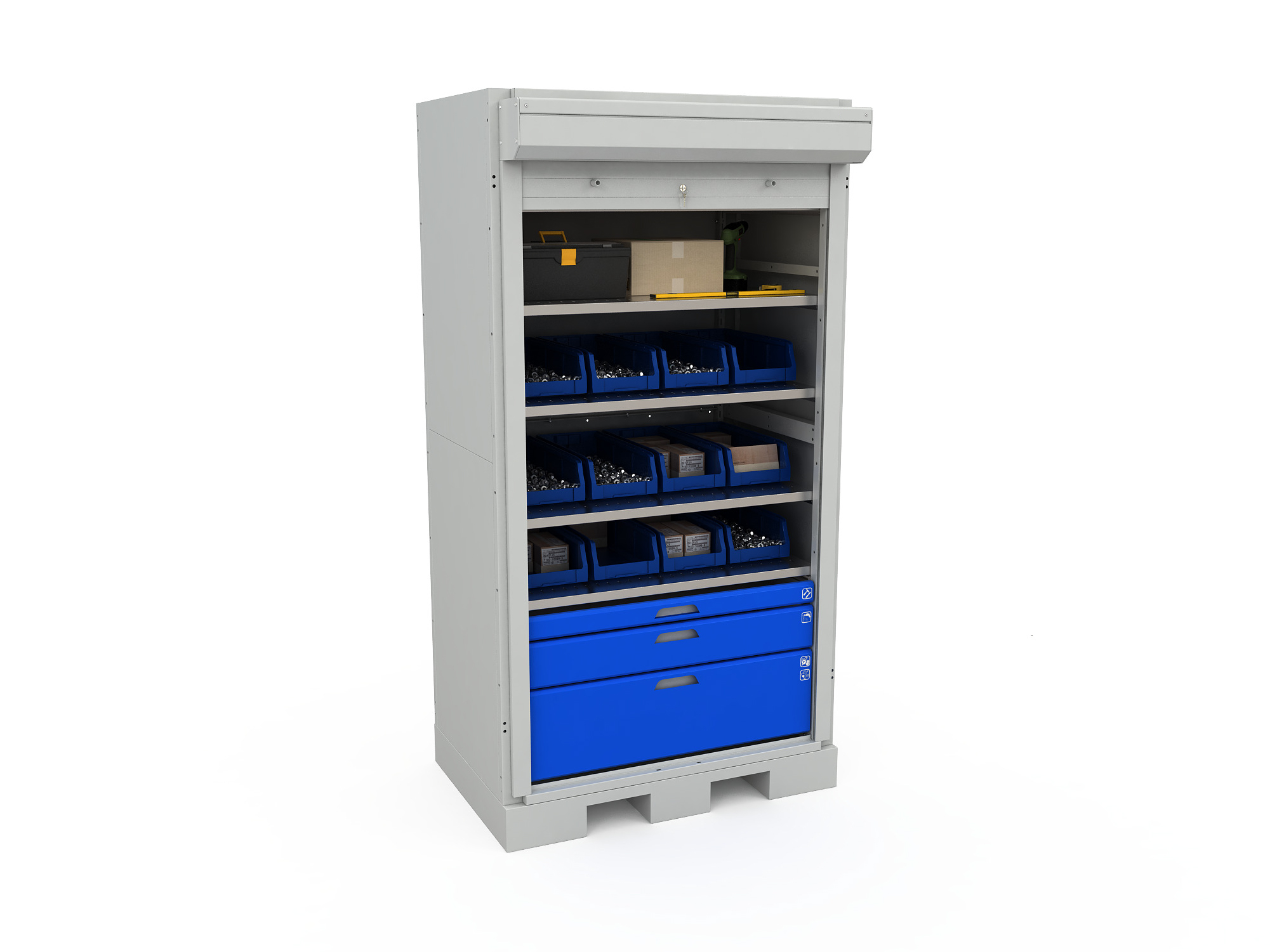 Купить шкаф для инструментов двк modul xl 10 от производителя