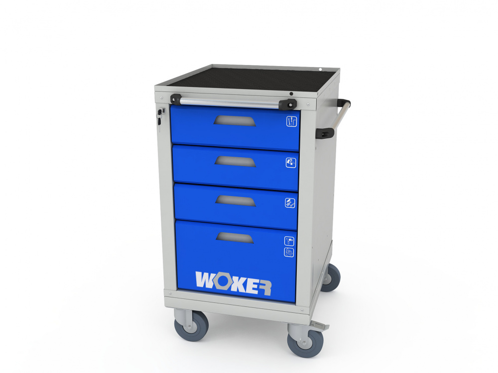 Тумба для инструментов мобильная ДВК WOKER PRO 04 M с доставкой по СПб и России
