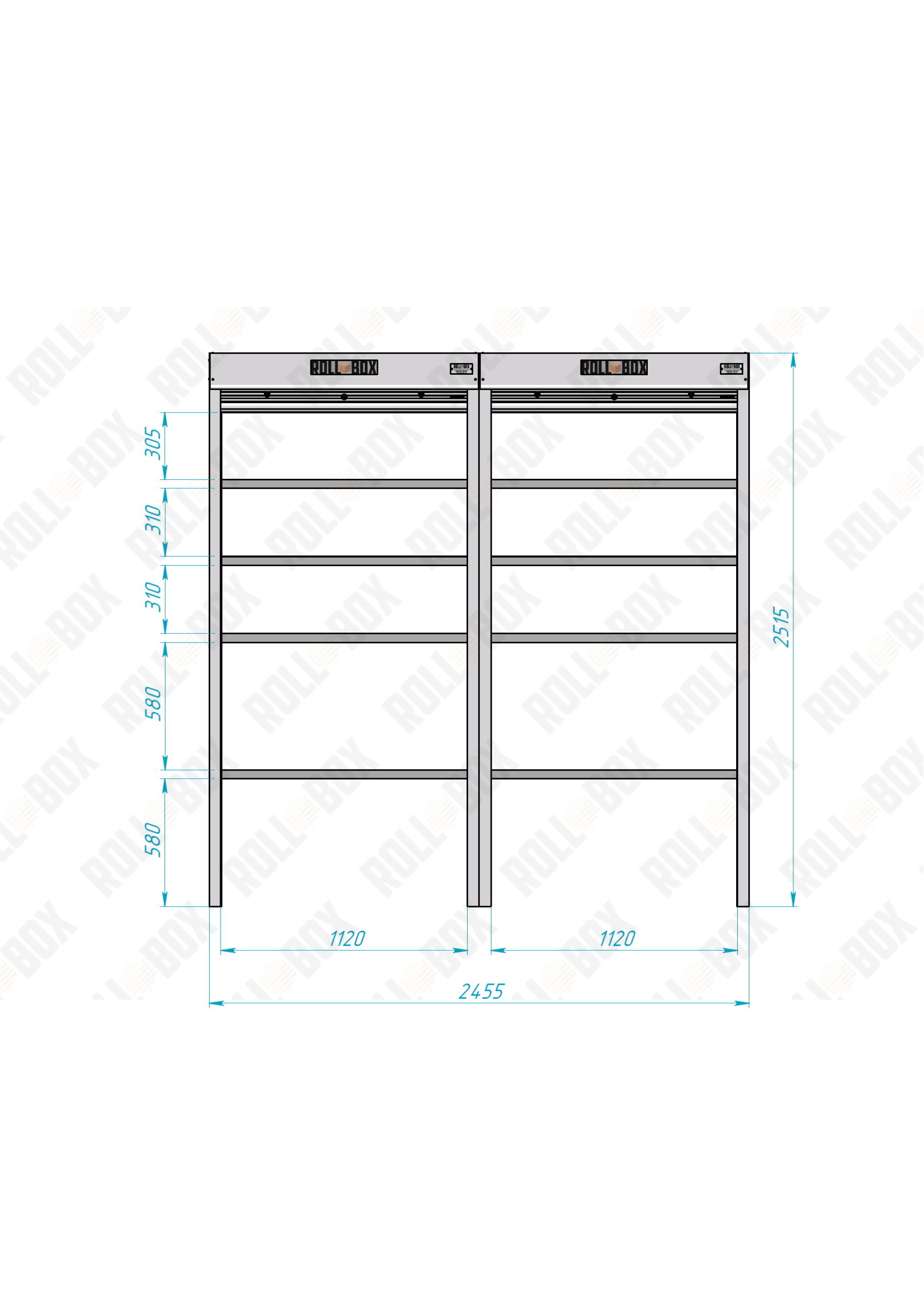 Купить роллетный шкаф roll-box simple plus 24.07.44.v2-2 от производителя
