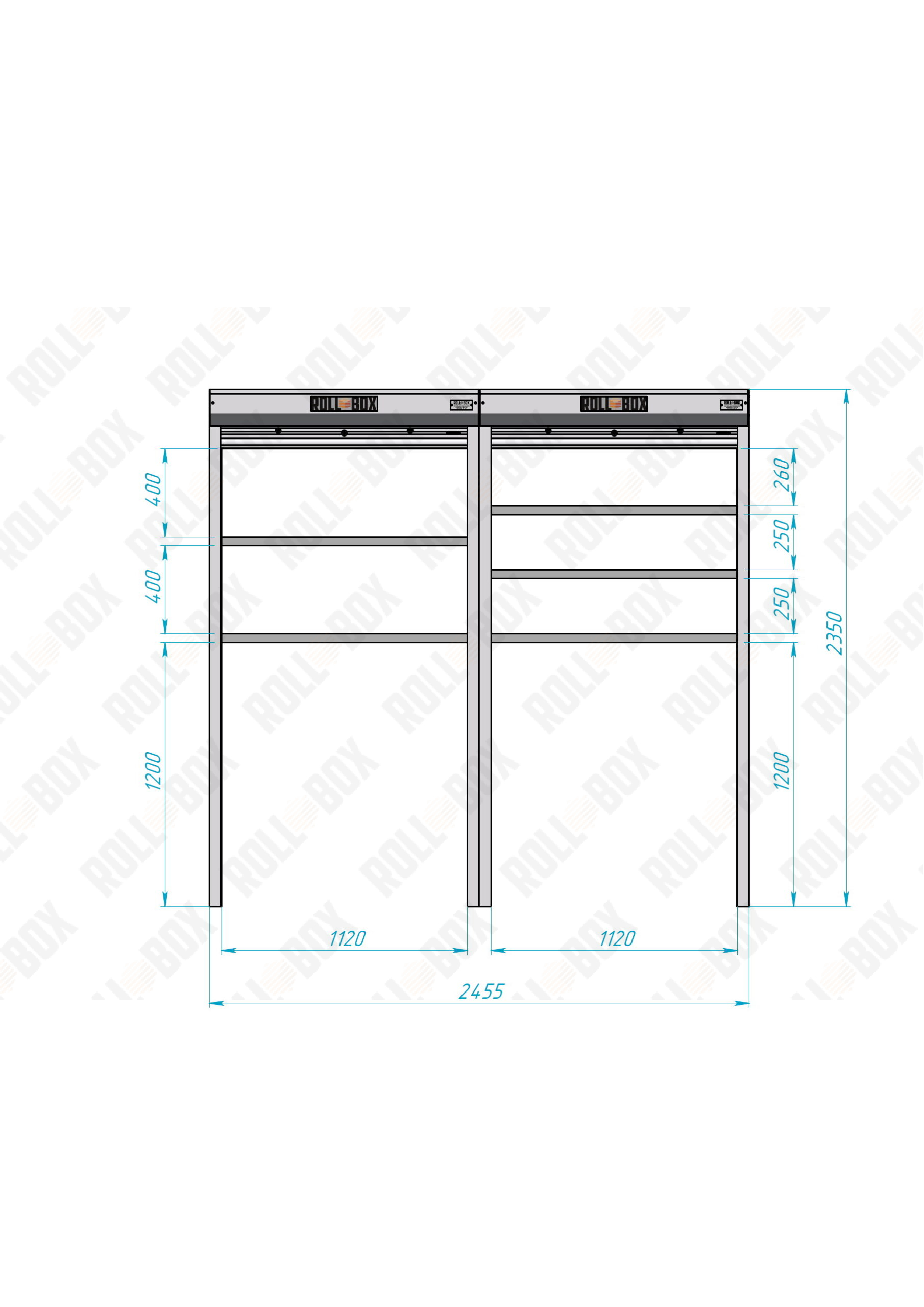 Купить роллетный шкаф roll-box simple plus 24.06.23.v1-2 от производителя