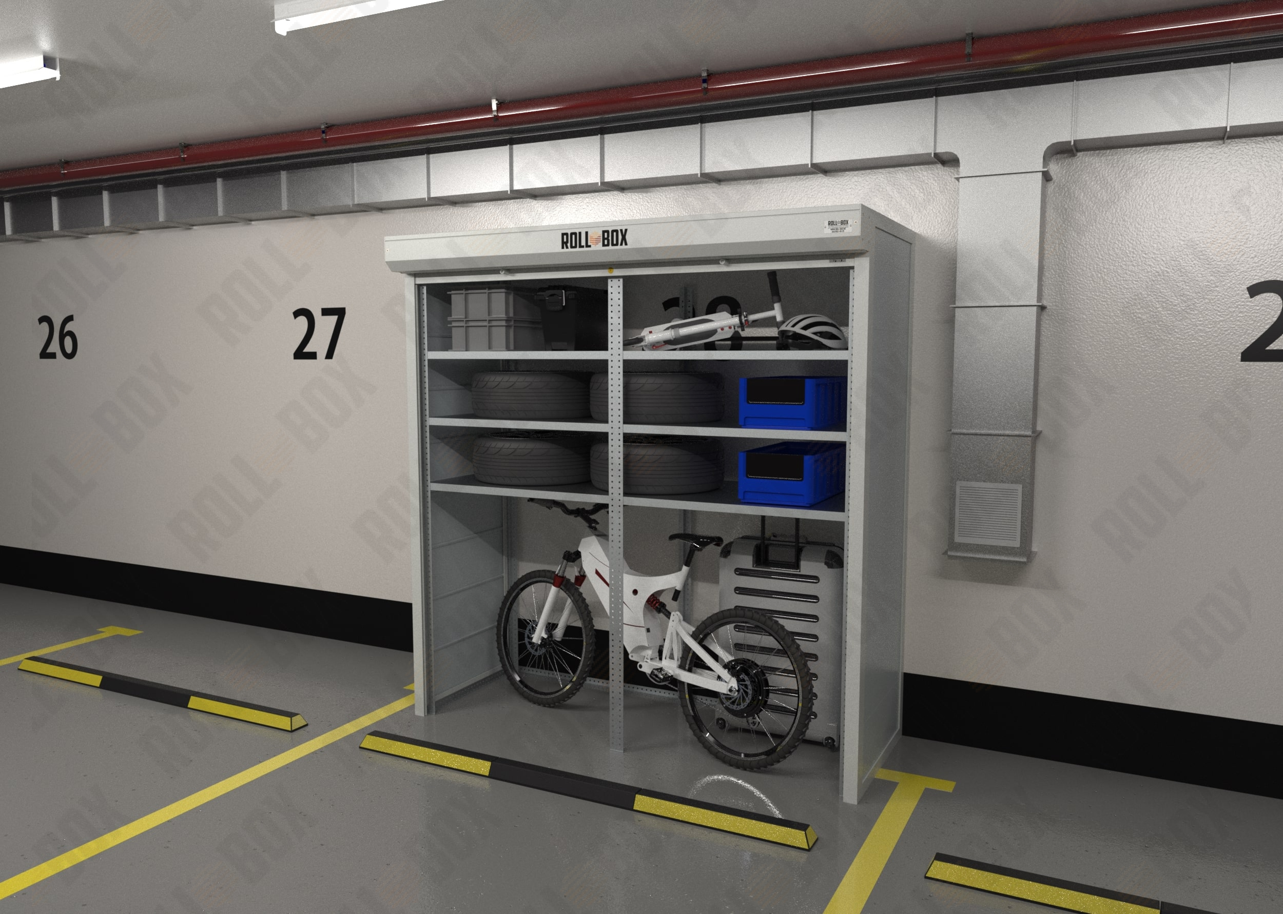 Купить шкаф в паркинг roll‑box standart eco 22.21.075 v1 от производителя