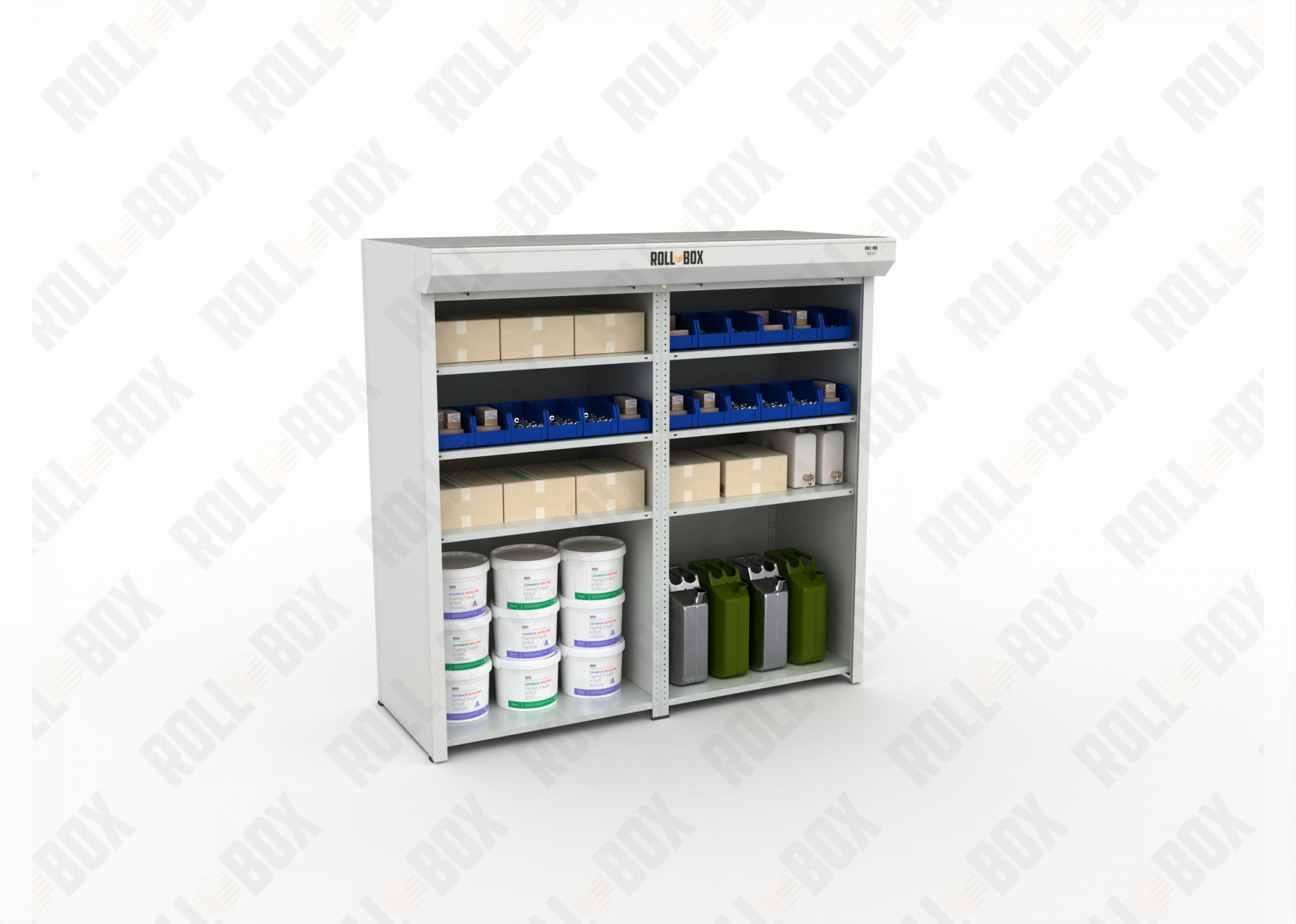 Купить роллетный шкаф в паркинг roll-box simple 20.06.55.v1 от производителя