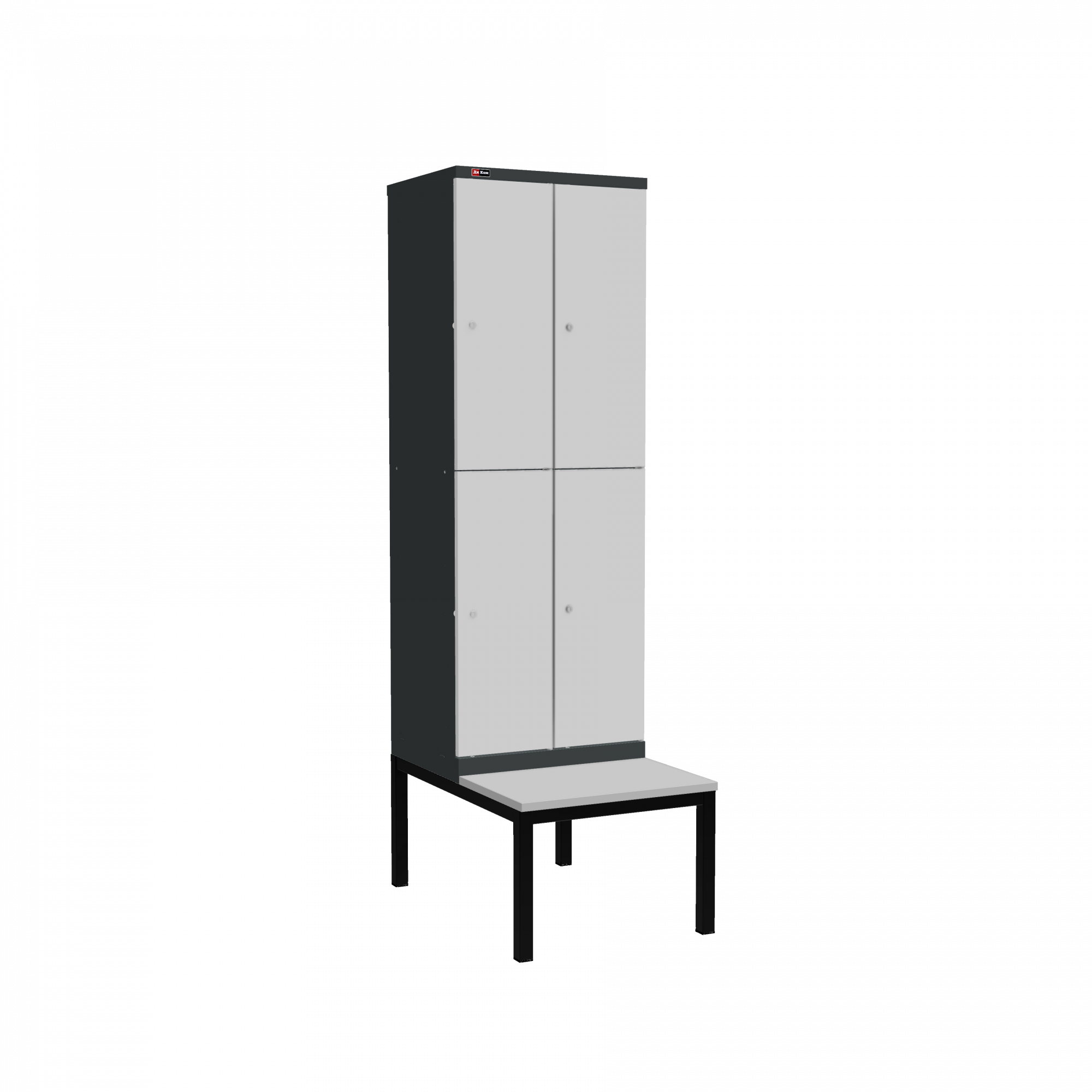 Шкаф ДиКом УНО-322  (RAL 7016+RAL 7038) недорого