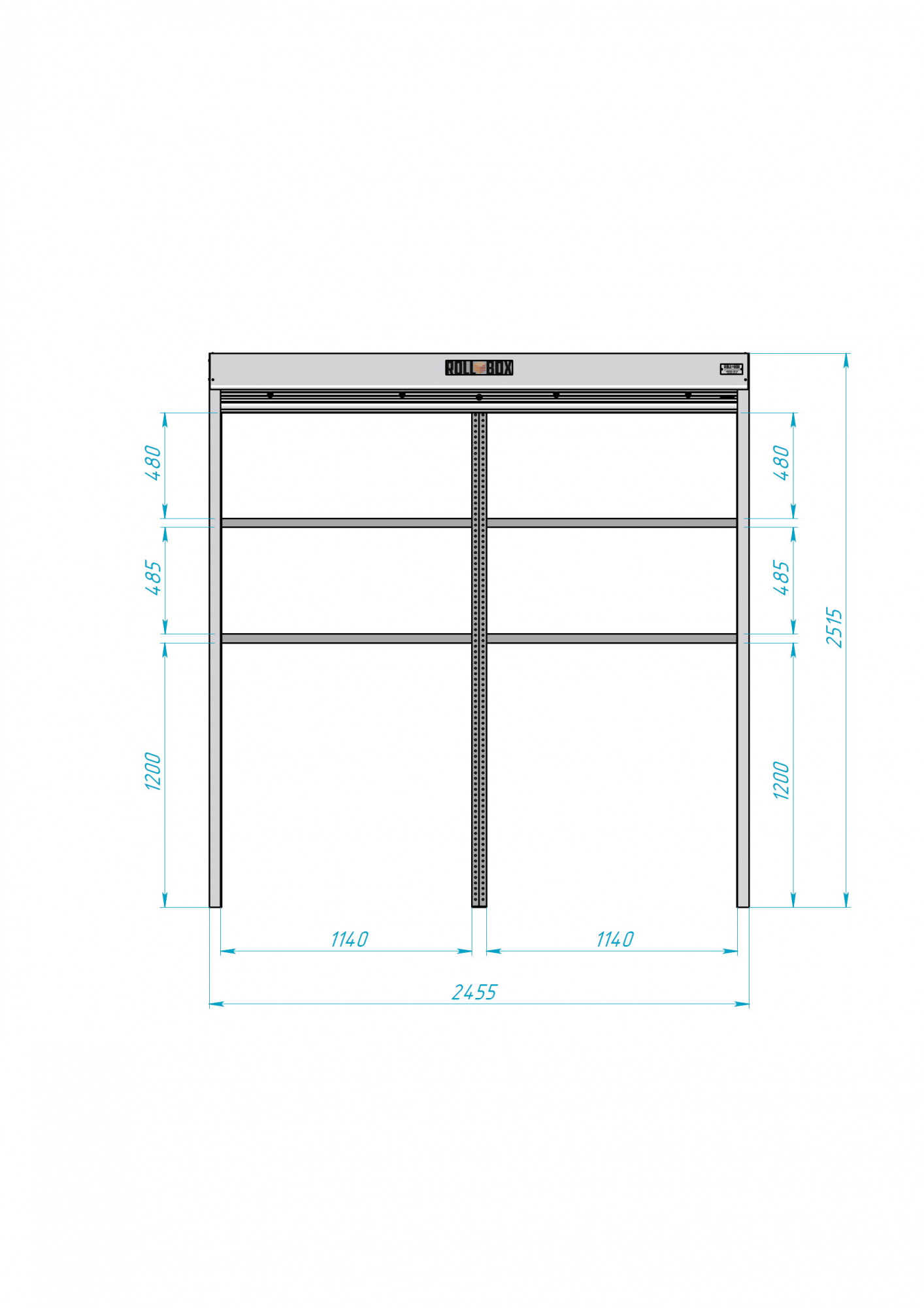 Купить роллетный шкаф roll-box simple plus 24.05.22.v2-1 от производителя