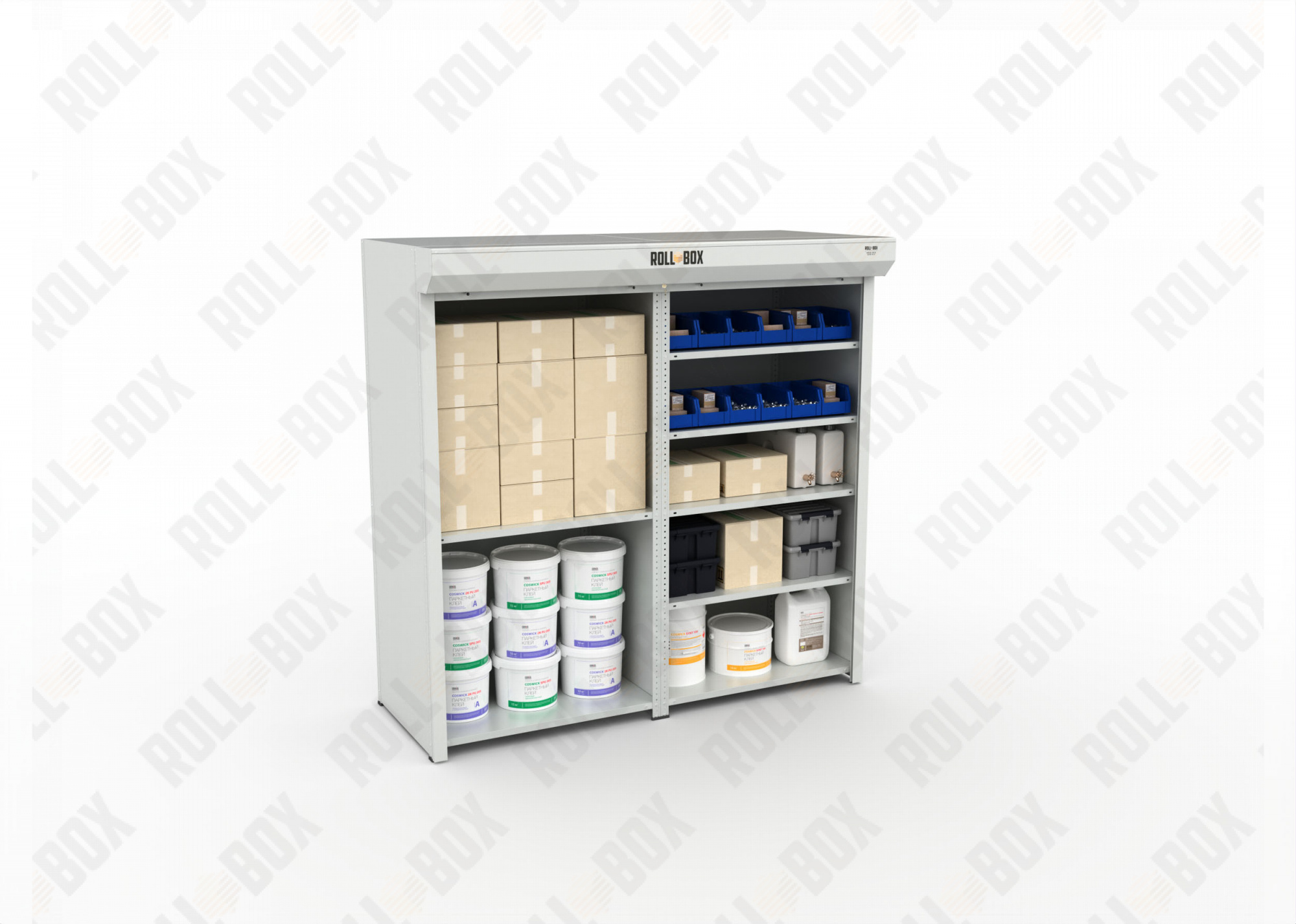 Купить роллетный шкаф в паркинг roll-box simple 20.05.36.v1 от производителя